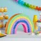 Rainbow Pinata for Pride, Baby Shower, Kids Birthday Party Decorations, (Small, 16.8 x 3.0 x 10.7 Inches)